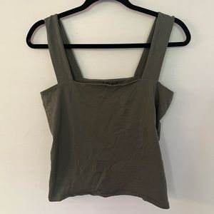 LOFT Square Neck Cotton Top